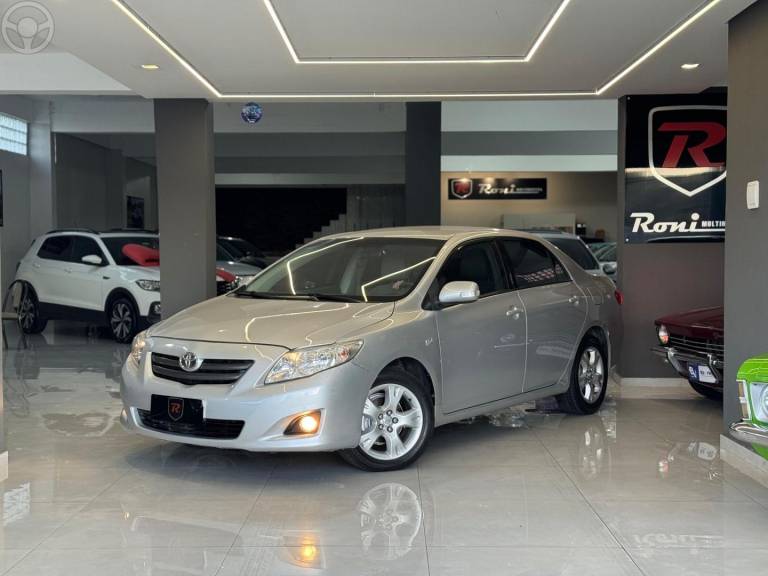 TOYOTA - COROLLA 1.8 XEI 16V FLEX 4P AUTOMATICO - 2008/2009 - PRATA - R$ 59.990,00