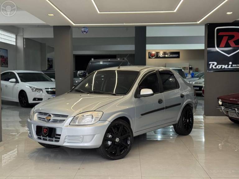 CHEVROLET - PRISMA 1.4 MPFI JOY 8V FLEX 4P MANUAL - 2007/2008 - PRATA - R$ 24.990,00