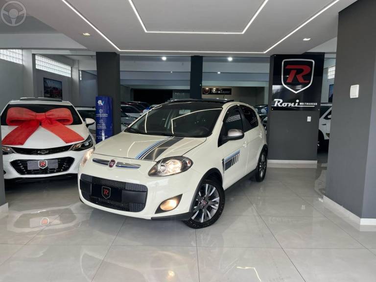 FIAT - PALIO 1.6 MPI SPORTING SE BLUE EDITION 16V FLEX 4P AUTOMATIZADO - 2015/2016 - BRANCA - R$ 54.990,00
