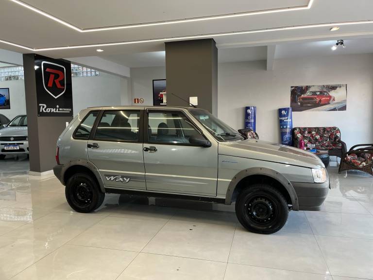 FIAT - UNO - 2009/2010 - Cinza - R$ 29.800,00