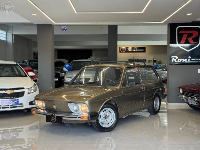 VOLKSWAGEN - BRASILIA 1.6 LS 8V 2P MANUAL - 1978/1979 - CINZA - R$ 13.500,00